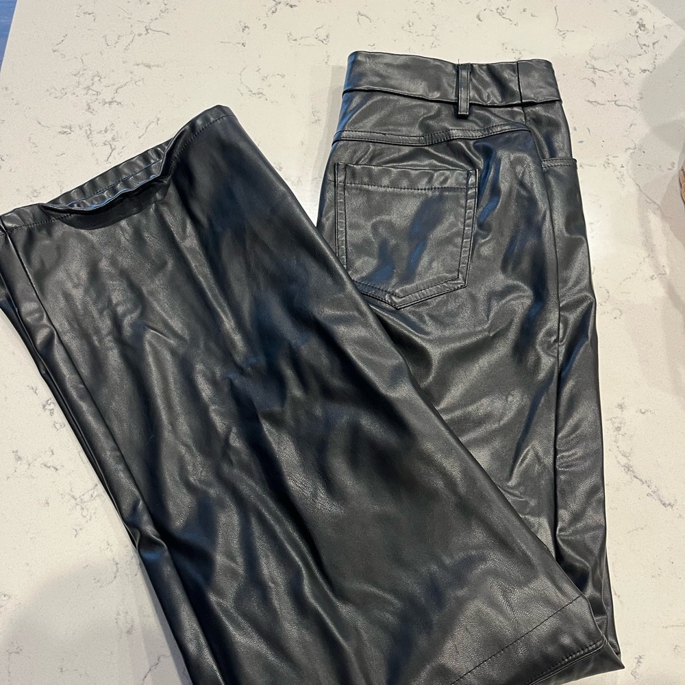 ZARA Leather Pants